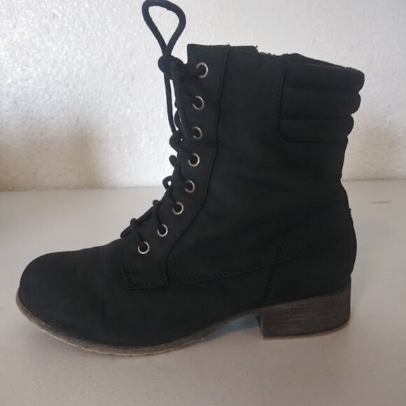 Jellypop women's size 6M black lace up Booties - Picture 8 of 16